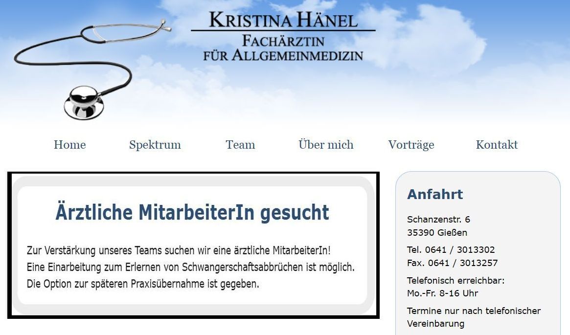 „Triathlon-Abtreiberin“ Kristina Hänel wie von der Tarantel gestochen